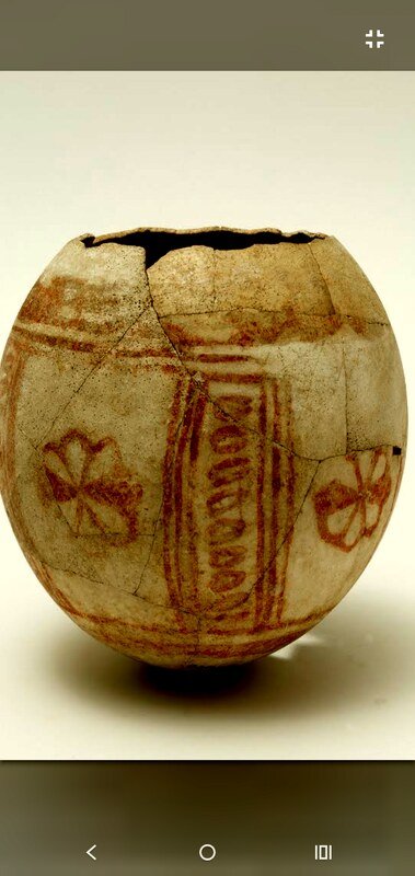 Thumbnail for Ancient style Decorated ostrich egg