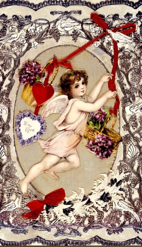 Thumbnail for Card; Valentine card