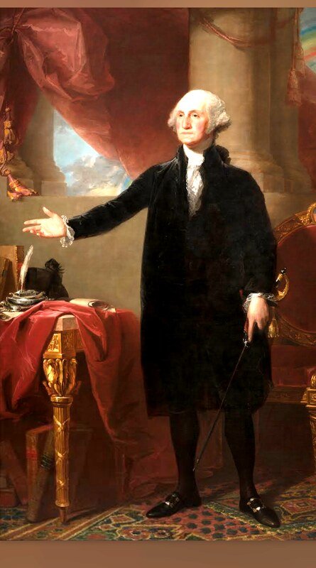 Thumbnail for George Washington (Lansdowne portrait)