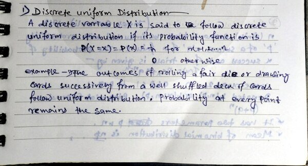 Thumbnail for Bernouli distribution, Binomial distribution, Poisson distribution, Negetive binomial distribution short notes