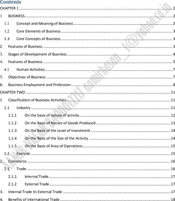 Thumbnail for Business Organization B.Com 1st Semester
