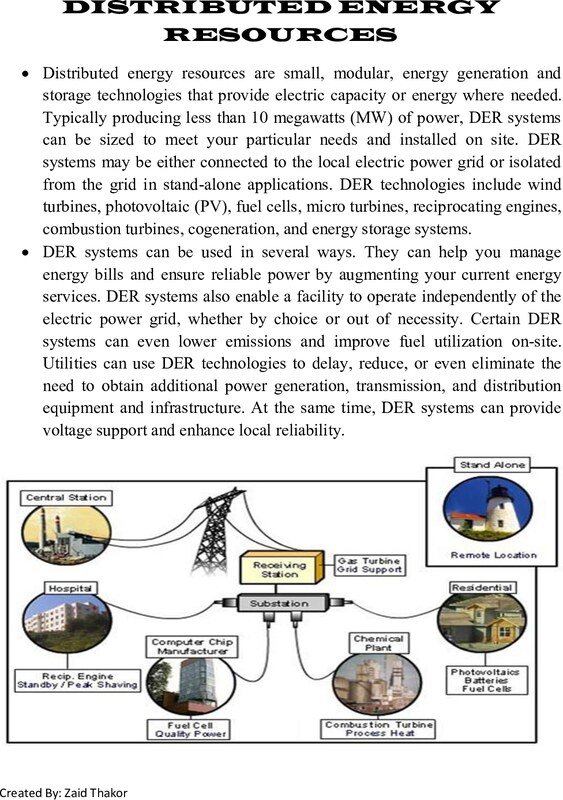 Thumbnail for Distributed Energy Resources (DER) & Advanced Energy Storage Systems