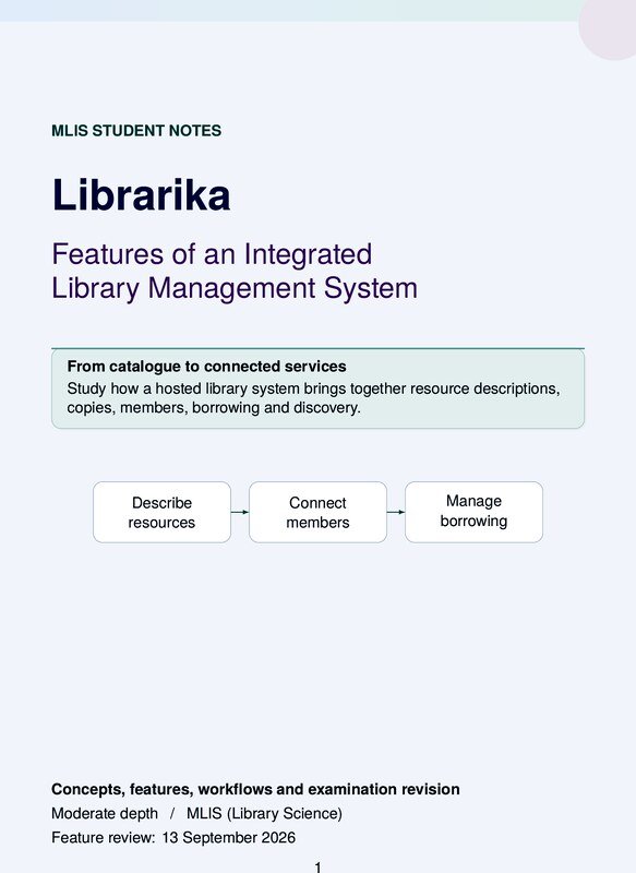 Thumbnail for Librarika