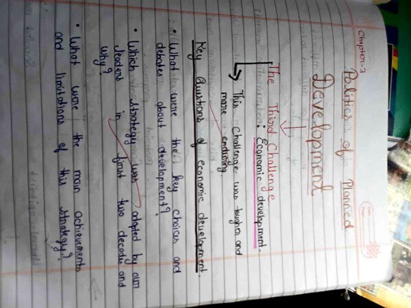 Thumbnail for Politics of planned development ncert 12