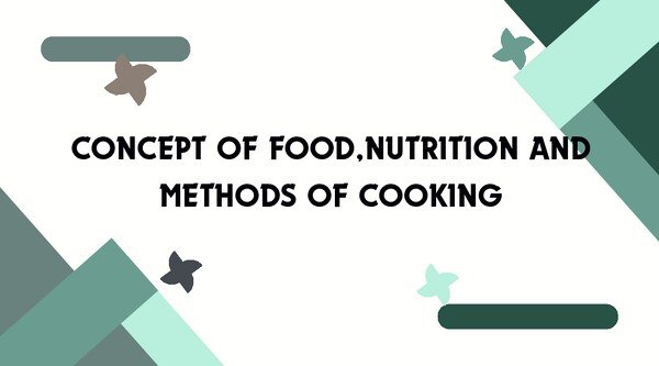 Thumbnail for Concept of food, nutrition and methods of cooking