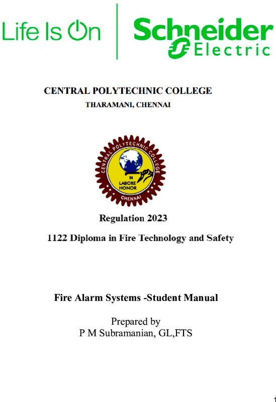 Thumbnail for Fire Alarm Systems -Student Manual